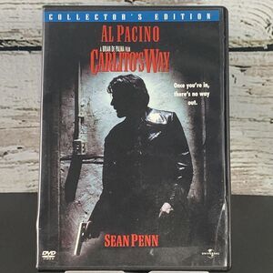 Carlito's Way (DVD, 1993) Collector's Edition Al Pacino Sean Penn Brian De Palma